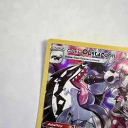 Pokemon Astral Radiance TG10/TG30 Galarian Obstagoon#T - Image 4