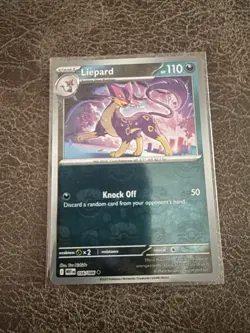 Liepard Master Ball Pattern 056/086 English White Flare 56/86 Pokemon Masterball - Image 1