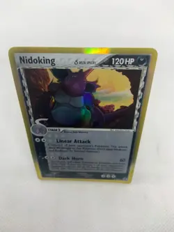 Pokemon TCG Nidoking Delta Species 6/101 Holo Rare Ex Dragon Frontiers 2006 - Image 4