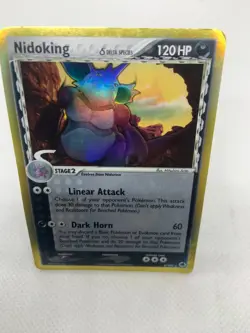 Pokemon TCG Nidoking Delta Species 6/101 Holo Rare Ex Dragon Frontiers 2006 - Image 5