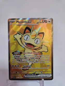 Meowth Ex 107/088 - Perfect Order - Full Art - English Pokemon TCG - Image 1