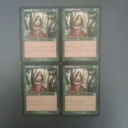 MTG The Existence of a Female Magician Japanese Set of 4 - Image 1
