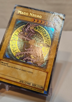Dark Magician DIY-P006 Ultra Rare 1st Edition PORTUGESE Yugioh 920 - Image 3