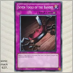 Seven Tools of the Bandit - YS11-EN035 - Common 1st Edition Yugioh - Image 1