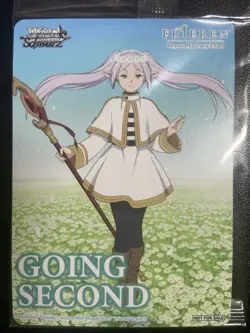 2024 Sealed Weiss Schwarz Frieren Going Second (Favorite Magic) Box Topper Promo - Image 1