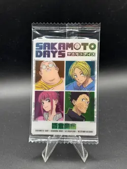Taro Sakamoto Shin Lu Heisuke C 1-14 Sakamoto Days Wafer Card Sealed Japanese - Image 1