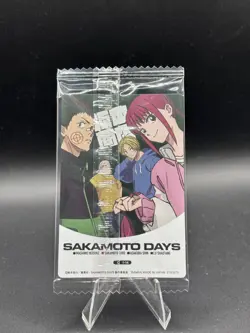 Taro Sakamoto Shin Lu Heisuke C 1-14 Sakamoto Days Wafer Card Sealed Japanese - Image 2