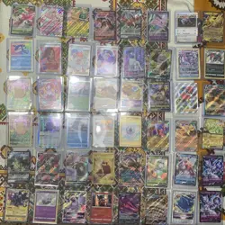 Pokemon Card Bulk Ultra Rare Lot - 48 Cards - V, VMAX, VSTAR, Radiant, Holo - Image 1