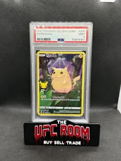 Pikachu Celebrations Holo Rare Card PSA 9 005/025 - Image 1