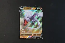 Aerodactyl 092/196 Holo Shiny Pokemon TCG Card Lost Origin 2022 NEAR MINT - Image 1