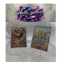 Archaludon IR & Galvantula EX Holo Pokemon TCG Cards Lot - English - Nintendo - Image 1