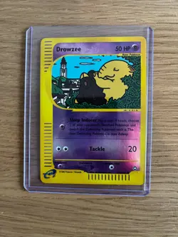Drowzee 74b/147 | Aquapolis Set | LP | Reverse Holo Common Pokemon Card - Image 1