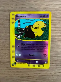 Drowzee 74b/147 | Aquapolis Set | LP | Reverse Holo Common Pokemon Card - Image 2