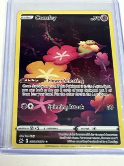 Comfey GG14/GG70 Crown Zenith Galarian Gallery Holo Pokemon TCG Card NM - Image 1