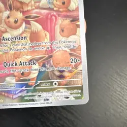 Pokemon Eevee 188/167 Illustration Rare Holo Sv06: Twilight Masquerade Card - Image 4