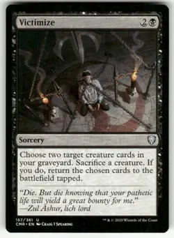VICTIMIZE #157 MTG COMMANDER LEGENDS UNCOMMON - Image 1