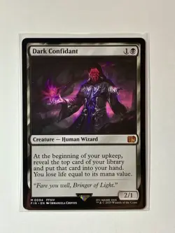 MTG Dark Confidant FIN 94 Nonfoil M Near Mint - Image 1