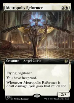 [1x] Metropolis Reformer - Foil - Extended Art Near Mint, English The Aftermath - Image 1