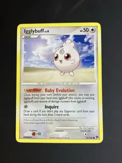 Igglybuff 70/106 Great Encounters - Regular - Common - LP - Pokemon TCG - Image 1