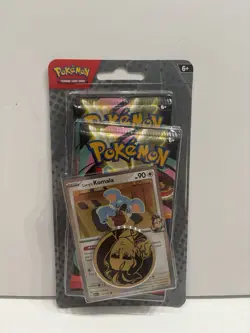 Pokemon TCG 2 Pack Blister Sealed Promo Card Coin Ascended Heroes Larrys Komala - Image 1
