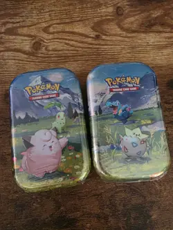 Pokemon TCG Mega Evolution - ASCENDED HEROES Mini Tin Lot of 2 - Factory Sealed - Image 1