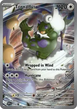 1x Tornadus - SVP210 - SVP Black Star Promos (Pokemon Center Exclusive) NM-Mint - Image 1