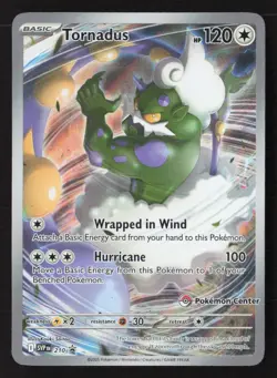 Tornadus - (Pokemon Center Exclusive) Promo Holofoil SVP 210 NM Pokemon TCG - Image 1