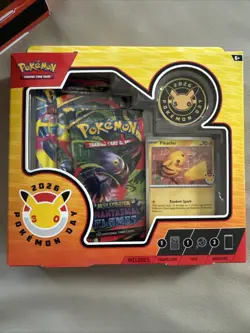 Pokemon Day 2026 Collection Box - 30th Anniversary Pikachu Promo - FACTORY SEALE - Image 1