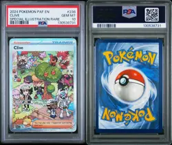 Pokemon TCG Paldean Fates Clive Special Illustration Rare 236/091 Psa 10 - Image 3