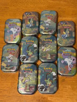 Pokemon Galar Pals Mini Tin Case of 12 - Image 3