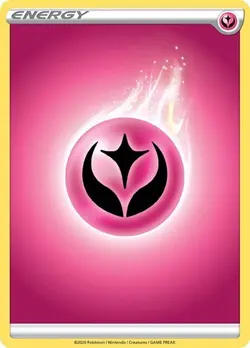 Fairy Energy Reverse Holo - Sword & Shield Base Set Near Mint Pokemon TCG - Image 1