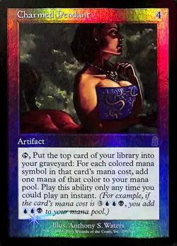 MTG FOIL Pendant with Magical Power Odyssey English Used - Image 1
