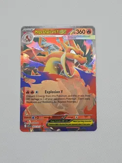 Pokemon TCG Mega Charizard Ex 022 Holo Ultra Rare Ascended Heroes - Image 1