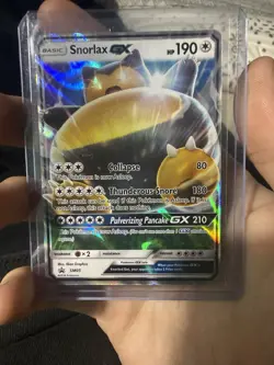 Pokemon Tcg Snorlax Gx SM05 Promo - Image 1