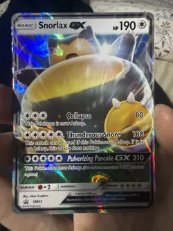Pokemon Tcg Snorlax Gx SM05 Promo - Image 2