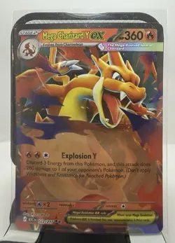 Pokemon TCG Mega Charizard Y EX 022/217 Holo Stage 2 Fire HP 360 - Image 1