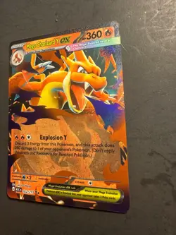 2026 Pokemon Mega Charizard Y ex 22 /217 Double Rare Ascended Heroes Holo Art 01 - Image 3
