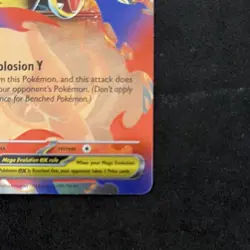 Pokemon TCG Mega Charizard Y EX ASC 022/217 Full Art Holo Stage 2 HP360 280 - Image 4