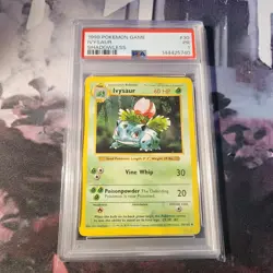 PSA 1 Poor Ivysaur Shadowless Base Set #30 1999 Pokemon Card WoTC - Image 1