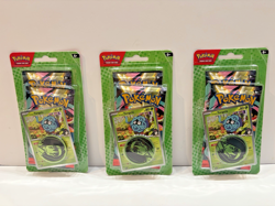 Pokemon TCG 2 Pack Blister Sealed Promo Card Coin Ascended Heroes Erika Tangela - Image 3