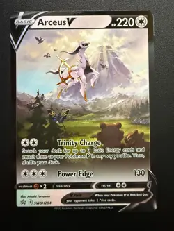 Arceus V Promo SWSH: Sword & Shield Promo Cards SWSH204 NM - Image 1