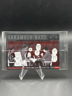 Kanaguri Hyo Osaragi Shishiba V-21 Sakamoto Days Wafer Card Sealed Japanese - Image 2