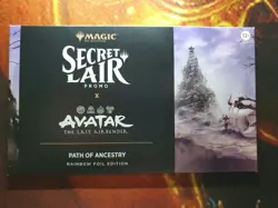MTG Secret Lair: Avatar Path Of Ancestry Promo Rainbow Foil Sealed - Image 1