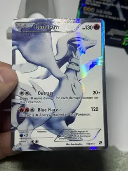 Pokemon TCG - Reshiram 113/114 MP | Zekrom 114/114 HP | Black and White - Image 2