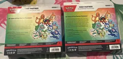 Pokemon TCG First Partner Illustration Collection Series 1 Sealed Boxes Lot of 2 - Image 2