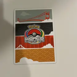 Mega Audino ex 85/124 2016 World Championships NON HOLO Pokemon Card - Image 2