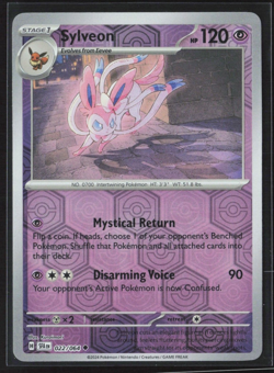 Pokemon TCG Sylveon 022/064 Shrouded Fable - Reverse Holo NM - Image 1