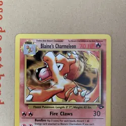 Blaines Charmeleon 31/132 Non Holo Pokemon Card - LP - Image 3