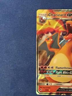 Pokemon Charizard GX 9/68 Hidden Fates Ultra Rare Full Art Holo 250 HP Card - Image 3