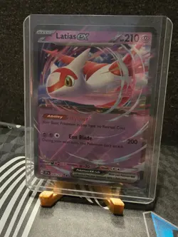 Pokemon TCG Surging Sparks Latias EX Double Rare Card 076/191 Mint Condition - Image 1